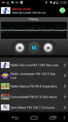 Radio Brazil android App screenshot 0